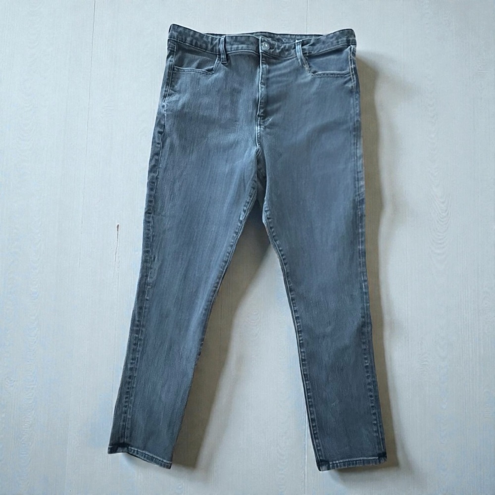 American Eagle Outfitters Black Denim Women’s 18 Super High Rise Jeggings